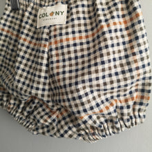 Load image into Gallery viewer, Unisex cotton Check Baby Bloomers Age 6-12 Months