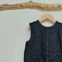 Load image into Gallery viewer, Short Denim Unisex Childrens Dungarees Aged 4-5 Years
