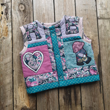 Load image into Gallery viewer, Patchwork Quilted Gilet Age 2-3 Years