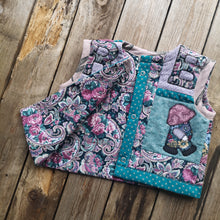 Load image into Gallery viewer, Patchwork Quilted Gilet Age 2-3 Years