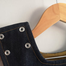 Load image into Gallery viewer, Raw Denim Pinafore Dress Age 5-6 Years