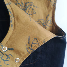 Load image into Gallery viewer, Raw Denim Pinafore Dress Age 5-6 Years