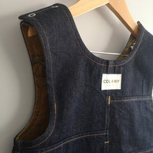 Load image into Gallery viewer, Raw Denim Pinafore Dress Age 5-6 Years