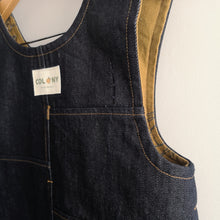 Load image into Gallery viewer, Raw Denim Pinafore Dress Age 5-6 Years