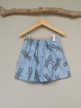 Load image into Gallery viewer, Dragonfly Print Linen/Cotton Children&#39;s Shorts
