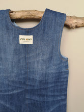 Load image into Gallery viewer, Unisex 'Reworked' Kids Denim Dungarees Age 3-4 Years