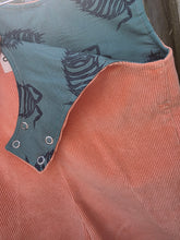 Load image into Gallery viewer, &#39;Reworked&#39; unisex children&#39;s denim dungarees Age 2-3 years
