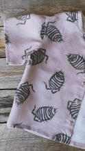 Load and play video in Gallery viewer, Woodlouse Print Linen/Cotton Toddler &amp; Children&#39;s Shirt
