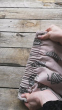 Load and play video in Gallery viewer, Woodlouse Print Linen/Cotton Children&#39;s Skirt
