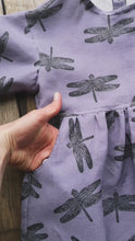Load and play video in Gallery viewer, Dragonfly Print T Shirt Dress
