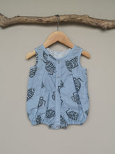 Load image into Gallery viewer, Woodlouse Linen/Cotton Printed Baby &amp; Toddler Romper
