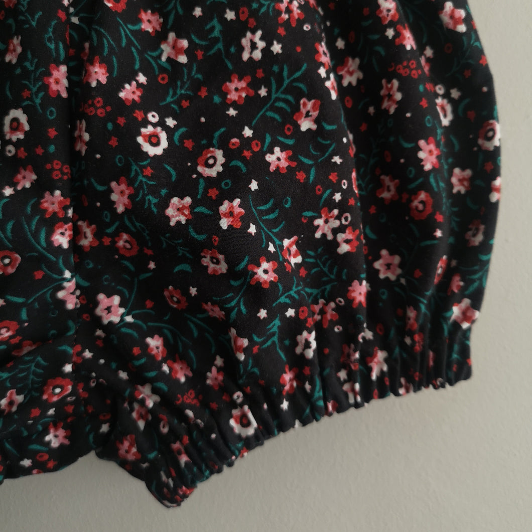 Floral Cotton Reworked Baby Bloomers Age 1-2 Years