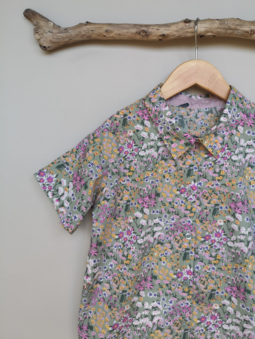Floral Children's Shirt - Age 6-7 Years