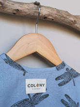 Load image into Gallery viewer, Dragonfly Print Linen/Cotton Toddler &amp; Children&#39;s Shirt
