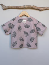 Load image into Gallery viewer, Woodlouse Print Linen/Cotton Toddler &amp; Children&#39;s Shirt
