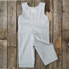 Load image into Gallery viewer, &#39;Reworked&#39; Chino unisex childrens dungarees Age 2-3 years
