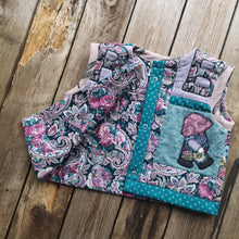 Load image into Gallery viewer, Patchwork Quilted Gilet Age 2-3 Years
