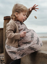 Load image into Gallery viewer, Blush Pink Cotton Linen T Shirt Dress
