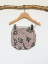 Load image into Gallery viewer, Woodlouse Print Linen/Cotton Baby &amp; Toddler Bloomers

