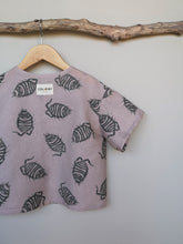 Load image into Gallery viewer, Woodlouse Print Linen/Cotton Toddler &amp; Children&#39;s Shirt
