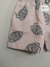 Load image into Gallery viewer, Woodlouse Print Linen/Cotton Children&#39;s Shorts
