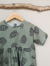 Load image into Gallery viewer, Woodlouse Print T Shirt Dress
